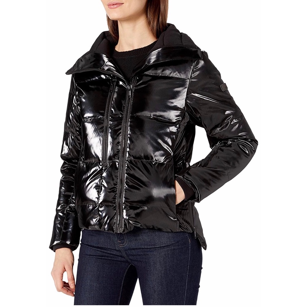 TUMI Women's High Shine Bomber